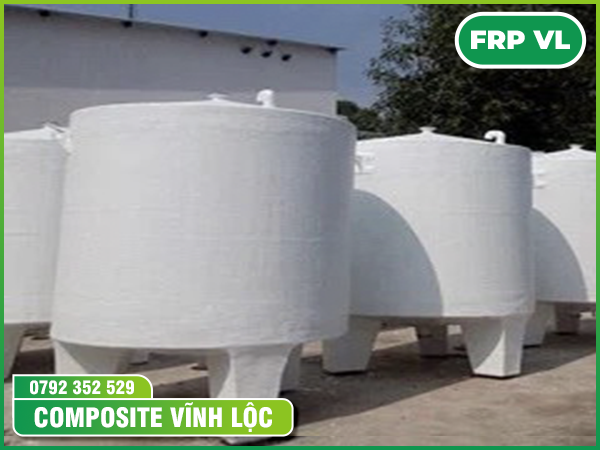 Bồn chứa hóa chất - Xưởng Sản Xuất Bồn Bể Composite FRP Vĩnh Lộc